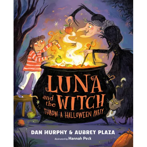 Luna and the Witch Throw a Halloween Party - Hardcover