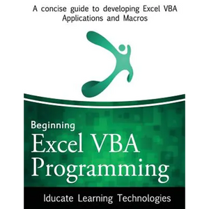 Beginning Excel VBA Programming: A concise guide to developing Excel VBA Applications and Macros - Paperback