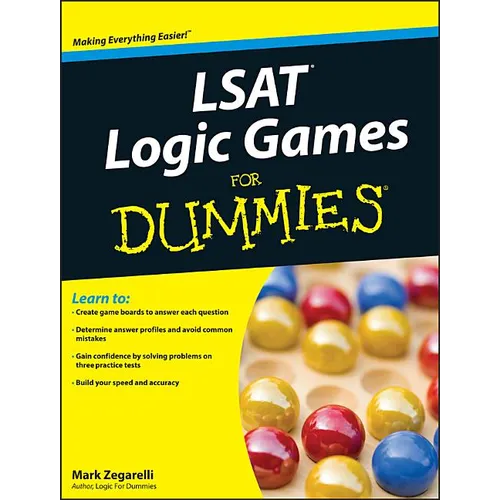 LSAT Logic Games For Dummies - Paperback