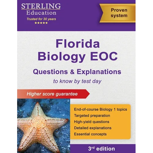 Florida Biology EOC Questions & Explanations: Florida Biology End-of-Course Assessment Preparation - Paperback
