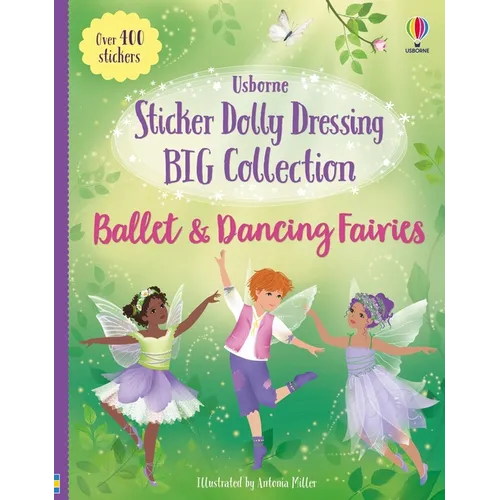 Sticker Dolly Dressing Big Collection Ballet and Dancing Fairies - Paperback