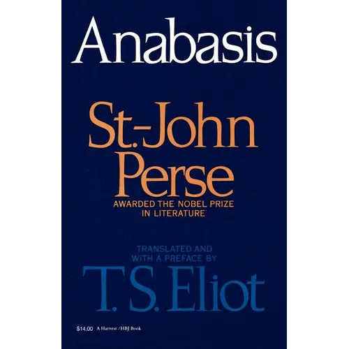 Anabasis - Paperback