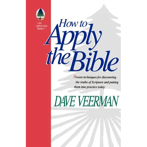 How To Apply the Bible - Paperback