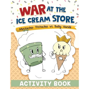War at the Ice Cream Store: Activity Book - Paperback