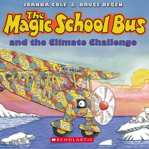 The Magic School Bus and the Climate Challenge [With CD (Audio)] - Paperback