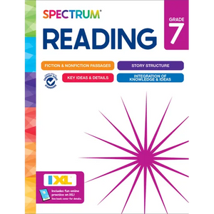 Spectrum Reading Workbook, Grade 7 - Paperback