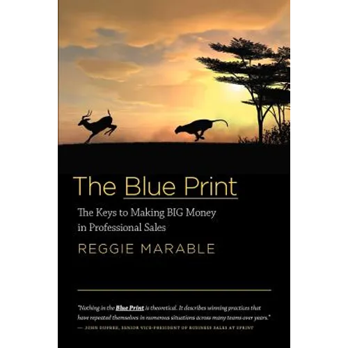 The Blue Print: The Keys to Making BIG Money in Professional Sales - Paperback