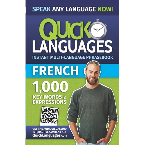 Quick Languages - English-French Phrasebook / Guide de conversation anglais-français - Paperback