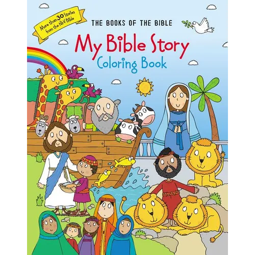 My Bible Story Coloring Book: The Books of the Bible - Paperback