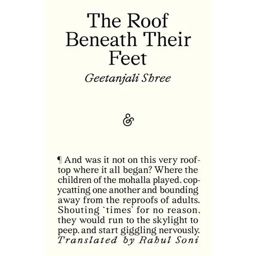 The Roof Beneath Their Feet - Paperback