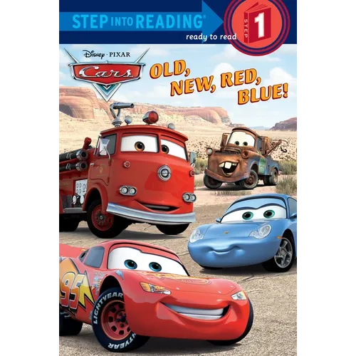 Old, New, Red, Blue! (Disney/Pixar Cars) - Paperback