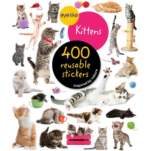 Eyelike Stickers: Kittens - Paperback