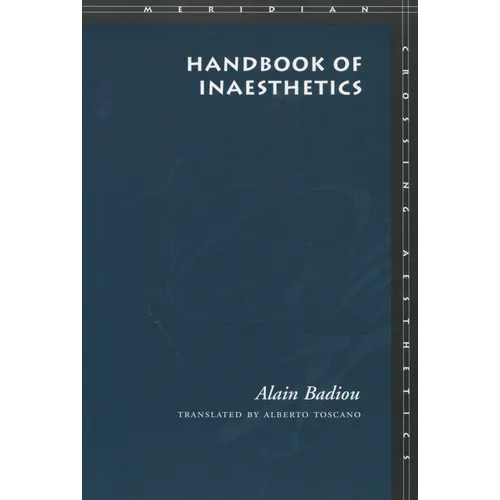 Handbook of Inaesthetics - Paperback