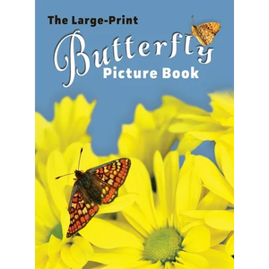 The Large-Print Butterfly Picture Book - Hardcover